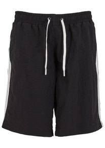 Urban Classics, Hommes Boardshorts, noir / blanc