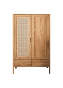 Drehtüren-Kleiderschrank "Rota" | Kernbuche | Massivholz-Kleiderschränke | allnatura