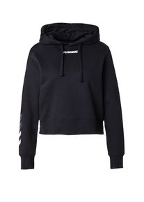 Hummel, Femmes Sweat de sport 'Elemental', noir / blanc