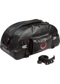 Hecktaschenrolle wasserdicht 50 Liter Stauraum schwarz