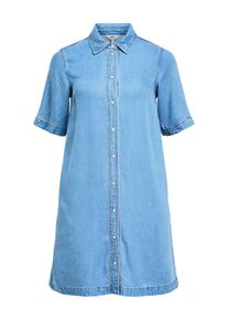 Object Blusenkleid 'OBJFRAME' Damen Gr&ouml;&szlig;e 34 blue denim Sommerkleid