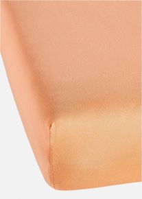 Spannbettlaken in Jersey in orange | 150x200 cm | 100% Baumwolle | bonprix