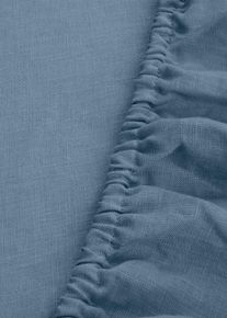 Hochwertiges Leinen Bettlaken in lila, 180x200 cm, bonprix