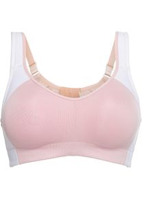 Sport BH mit mittlerem Halt in rosa, Grösse 95B, bonprix