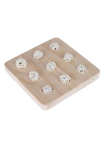TIAKI Intelligenzspielzeug Food Board - L20xB20xH2,5cm für Kleintiere & Vögel