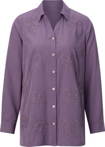 Damen Longbluse feige