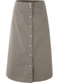 Damen Jeansrock taupe