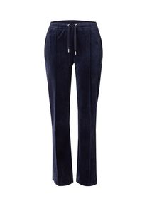Juicy Couture, Femmes Pantalon 'Tina', marine / argent