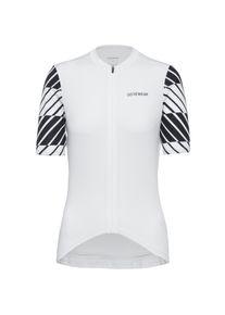 Gore Wear Gorewear Gorewear Swiftride Optical Trikot Damen - weiß - Gr. L - Polyester/Elastan