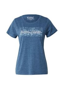 Killtec Sportshirt 'KOS 105' Damen, blau / aqua / weiß, Größe 42