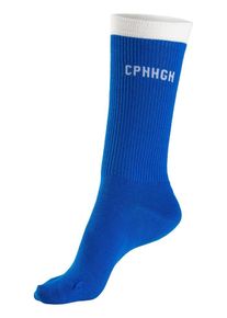 Copenhagen Studios, Femmes Chaussettes de sport, bleu / blanc