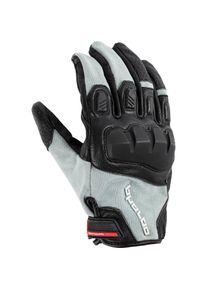 Yukon Mesh Leder/Textilhandschuh kurz grau 7,5
