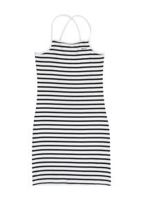 Gant, Filles Robe, bleu foncé / blanc