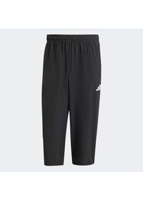 ADIDAS PERFORMANCE Sporthose 'Essentials' Herren, schwarz / weiß, Größe XS