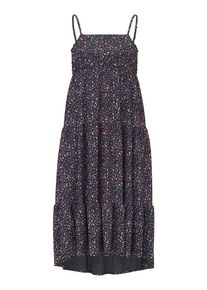 name it, Filles Robe 'NKFVINAYA', marine / violet / rouge rouille / blanc