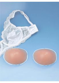 WITT Damen BH-Einlagen, beige, Größe Paar, 100% Silikon