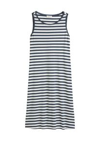 Marc O'Polo Marc O'polo Sommerkleid Damen Gr&ouml;&szlig;e 40 dunkelblau / wei&szlig;