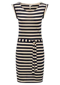 Ragwear Sommerkleid Damen Gr&ouml;&szlig;e 36 creme / dunkelblau
