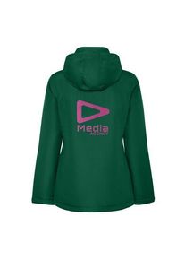 Werbeartikel: America wattierter Parka für Damen | dunkelgrün | mit deinem Logo bedrucken