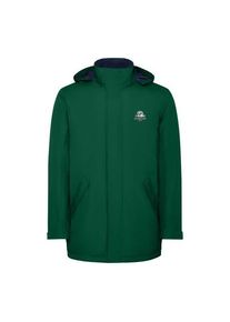 Werbeartikel: America wattierter Parka für Herren | dunkelgrün | mit deinem Logo bedrucken
