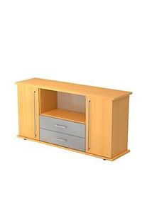 Sideboard mit 2 Schubladen, Buche