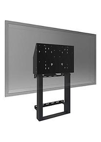 Monitor Wandhalterung e.BOX&reg;, f&uuml;r 1 Display bis 86" & bis 120 kg, elektrisch h&ouml;henverstellbar, Anti-Kollisionsschutz, Kabelbox, VESA, Stahl, schwarz