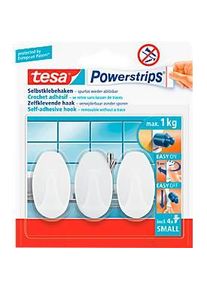 Tesa Powerstrips Haken Small, oval