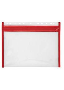 Veloflex Reissverschlusstasche Velobag XS, Format DIN A4, rot