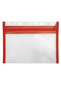 Veloflex Reissverschlusstasche Velobag XXS, Format DIN A5, rot