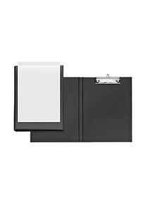 Veloflex® Klemmmappe, DIN A4, Kunststoff, mit Hängeöse, mit Einstecktasche, schwarz
