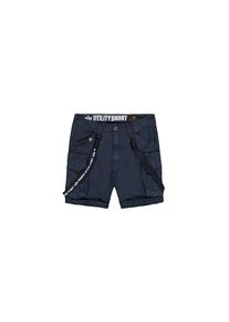 Alpha Industries, Hommes Pantalon cargo, bleu marine / noir / blanc