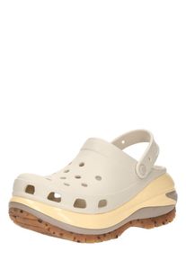 Crocs Clogs 'Classic Mega Crush' Damen, beige, Größe 42/43