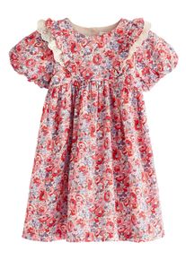 next Cath Kidston gebl&uuml;mtes Kleid mit Spitzenbesatz Regular Fit M&auml;dchen Gr&ouml;&szlig;e 68 pastellblau / pastelllila / rosa / rot