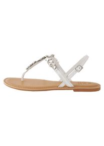 next Zehentrenner 'Forever Comfort ' Damen Gr&ouml;&szlig;e 36 silber / transparent