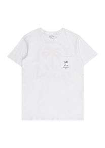 Billabong, Garçons T-Shirt 'Troppo', bleu marine / violet foncé / orange / blanc