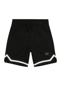 Jack & Jones Jack & Jones Junior Shorts 'JPSTKarl' Jungen Gr&ouml;&szlig;e 116 schwarz / wei&szlig;