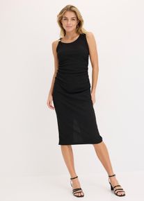 Figurbetontes One-Shoulder-Kleid in schwarz, Grösse 36/38 (S), bonprix