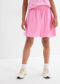 Ballonrock aus elastischem Bio-Baumwoll-Mix in rosa, Grösse 140/146, 95% Baumwolle, bonprix