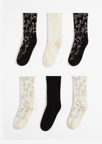Tennissocken mit Innenfrottee in der Sohle mit Bio-Baumwolle (6er Pack) in weiss, Grösse 39-42, bonprix