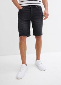 Stretch-Jeans-Bermuda Regular Fit (2er Pack) in blau, Grösse 50, 98% Baumwolle, bonprix
