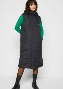 Longweste in schwarz, Gr&ouml;sse 42, bonprix