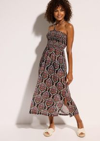 Chiffon Strandkleid in schwarz, Grösse 40/42 (M), bonprix