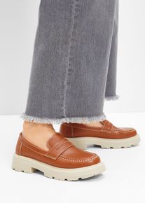 Chunky Loafer in braun, Grösse 41, bonprix