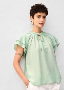 Tunika mit Seidenanteil in grün, Grösse 46, bonprix