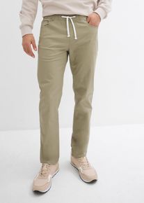 Regular Fit Stretch-Schlupfhose Straight in grün, Grösse 62, 98% Baumwolle, bonprix