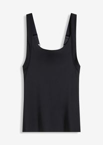 Lasercut Shape-Top mit mittlerer Formkraft in schwarz, Grösse 2 (S), bonprix