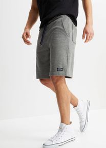 Sweat-Bermuda (2er Pack) in blau, Grösse 44/46 (S), 100% Baumwolle, bonprix