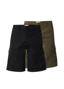 Jack & Jones JACK & JONES, Hommes Pantalon cargo 'JPSTCole Mateo', olive / noir