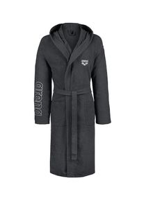 arena, Hommes Peignoires de bain de sport 'ZEPPELIN LIGHT', gris / blanc