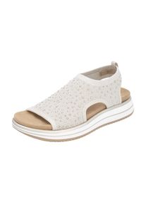 Remonte Sandale Damen, creme, Größe 39
